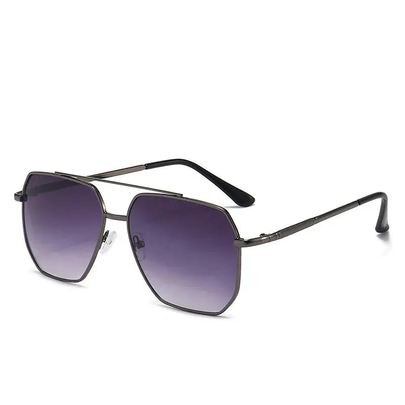 Lunette de soleil aviateur violet
