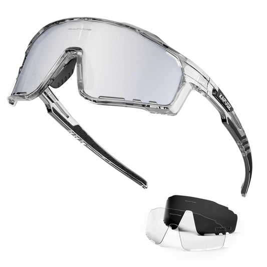 lunette de soleil cycliste Gris